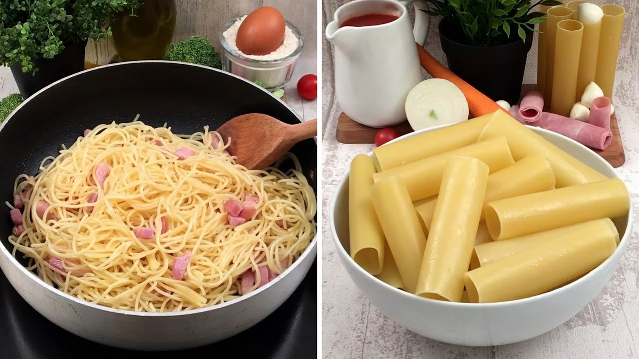 Basta con la solita pasta! Tante idee per un piatto di pasta colorato e originale 🍝