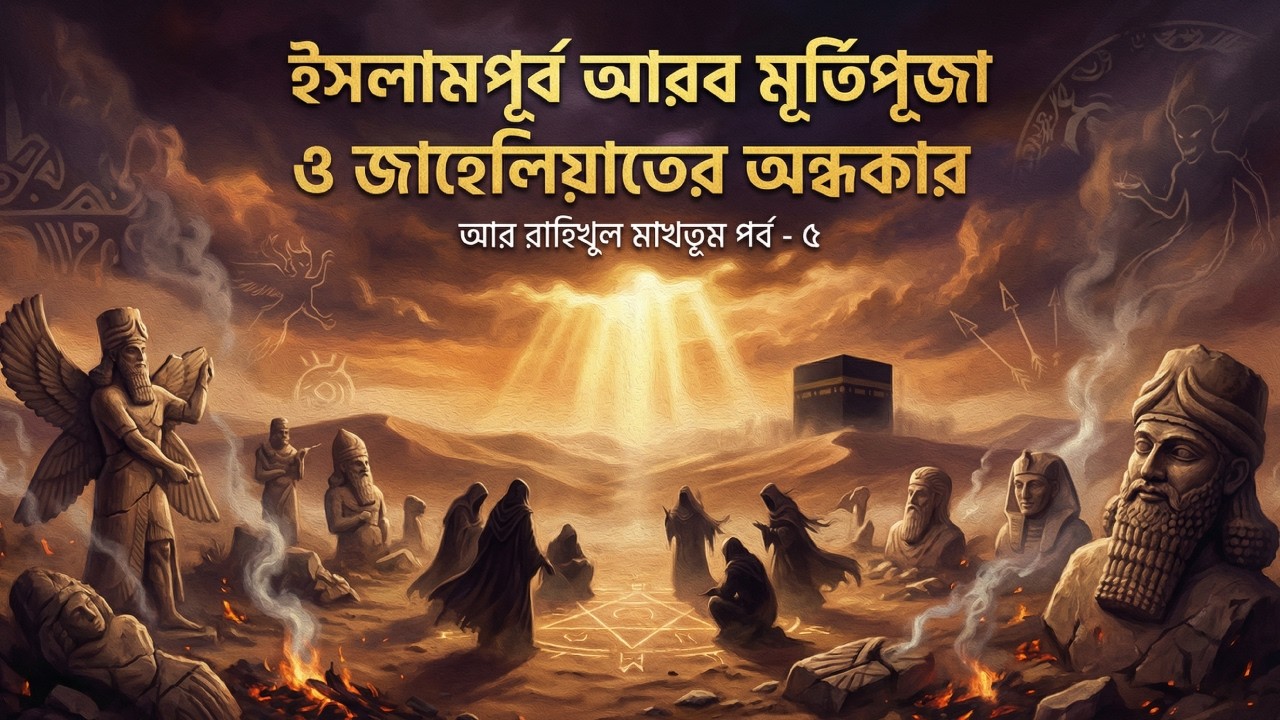 আর রাহিখুল মাখতূম পর্ব - ৫। ইসলাম পূর্ব আরব: মূর্তিপূজা, শিরক ও জাহেলিয়াতের অন্ধকার চিত্র