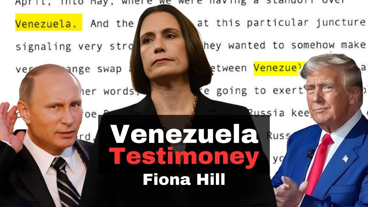 Fiona Hill Revealed the Russian Plot to Trade Ukraine for Venezuela