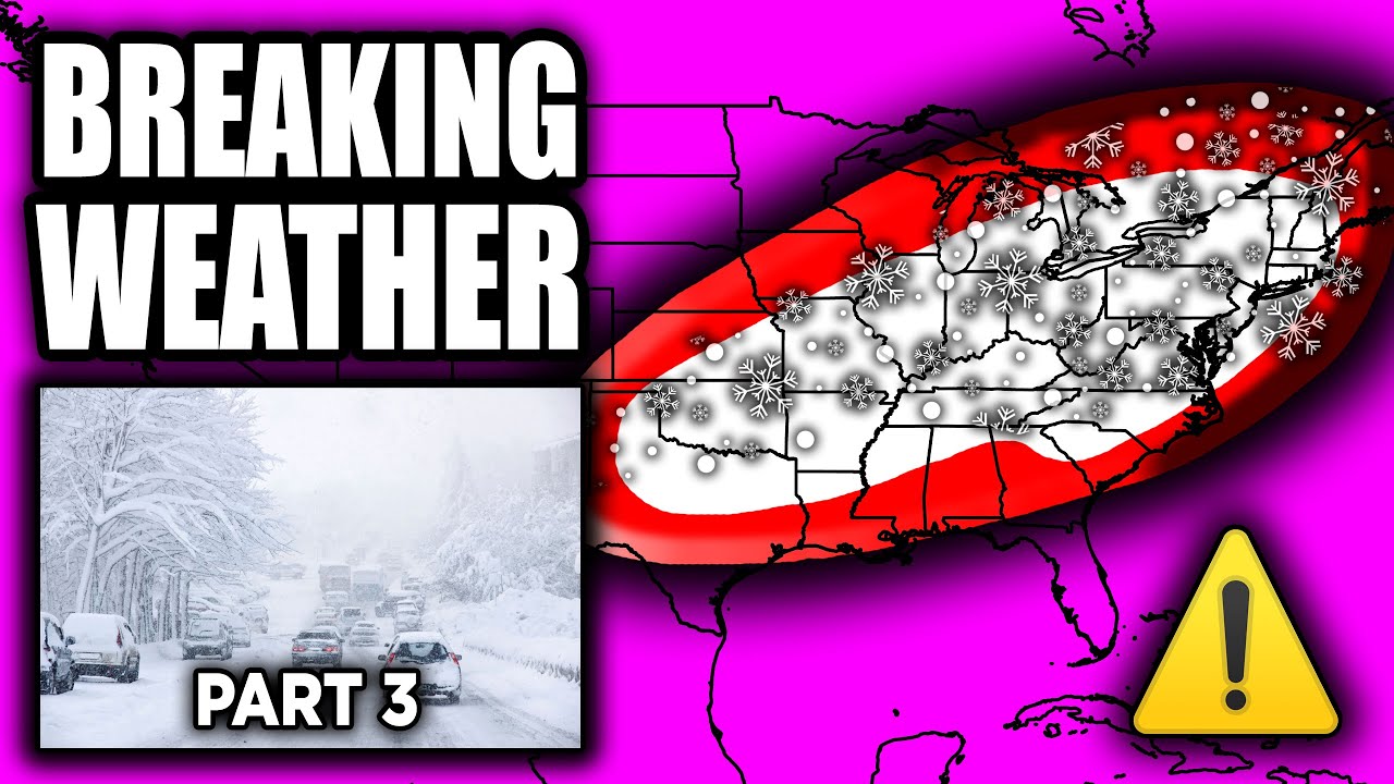 🔴LIVE NOW: HISTORIC SNOWSTORM & ICE STORM Coverage....