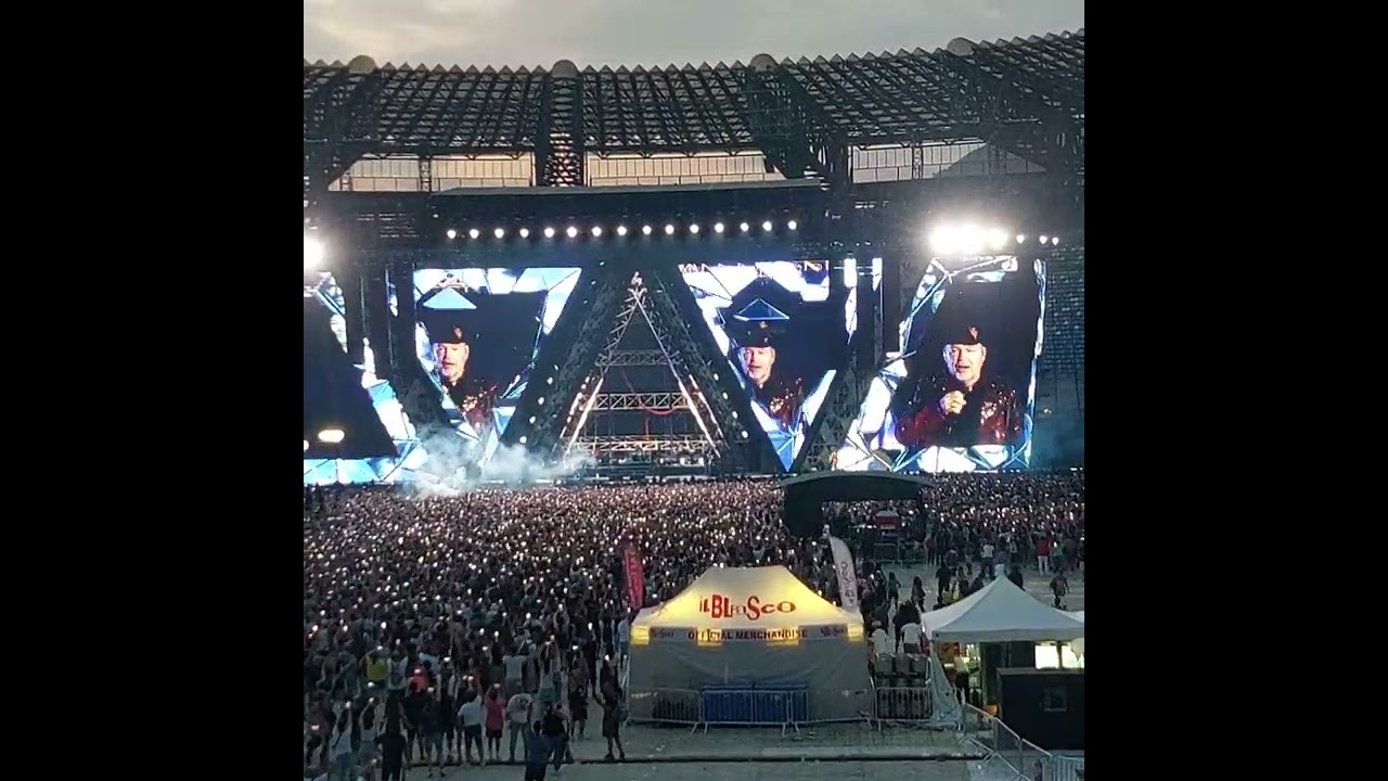 Vasco Live2025 Napoli 17/06/25 Inizio 