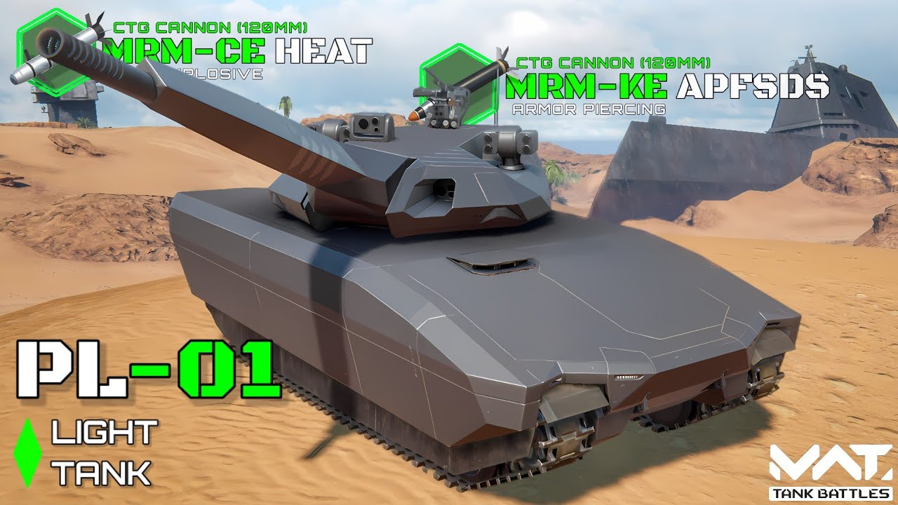 The Most Stealth Tank In The Game! PL-01 Next Event Gacha Light Tank Gameplay! | MWT Tank Battles