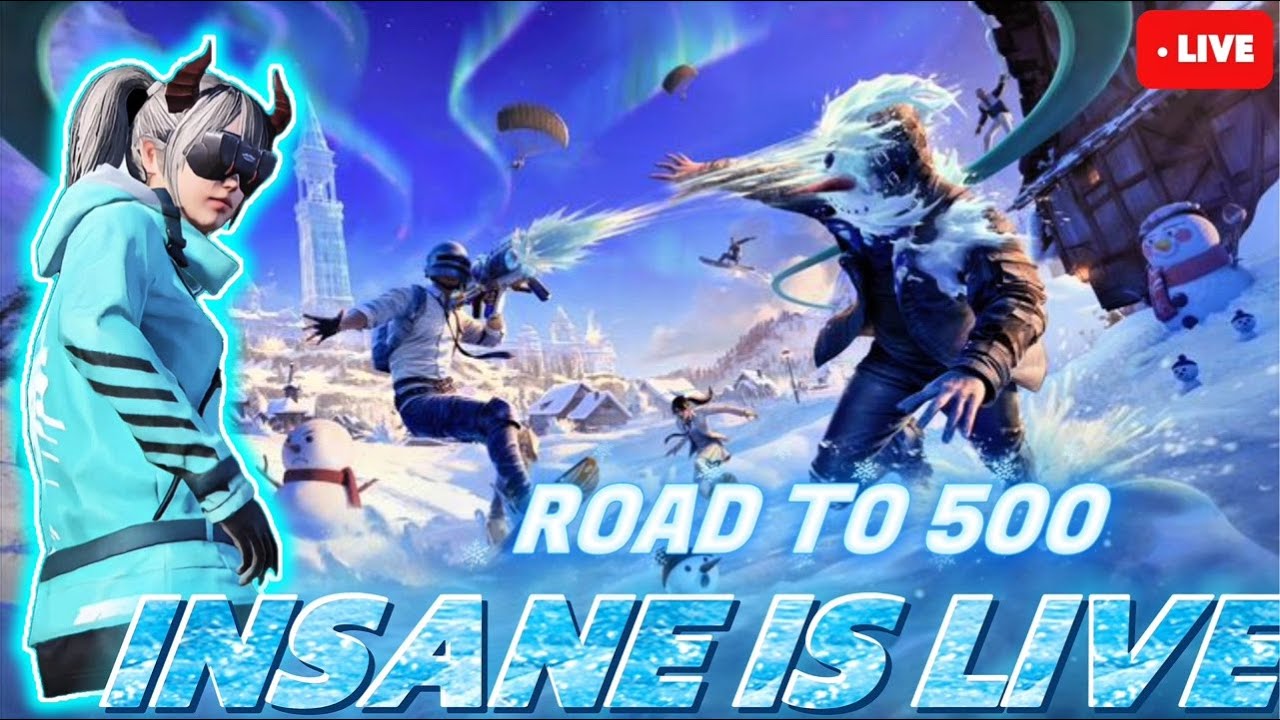 BACHAO MUJHE GHER LIYA GYA HAI 😂 | ROAD TO 500 SUBSCRIBER | INSANE is LIVE
