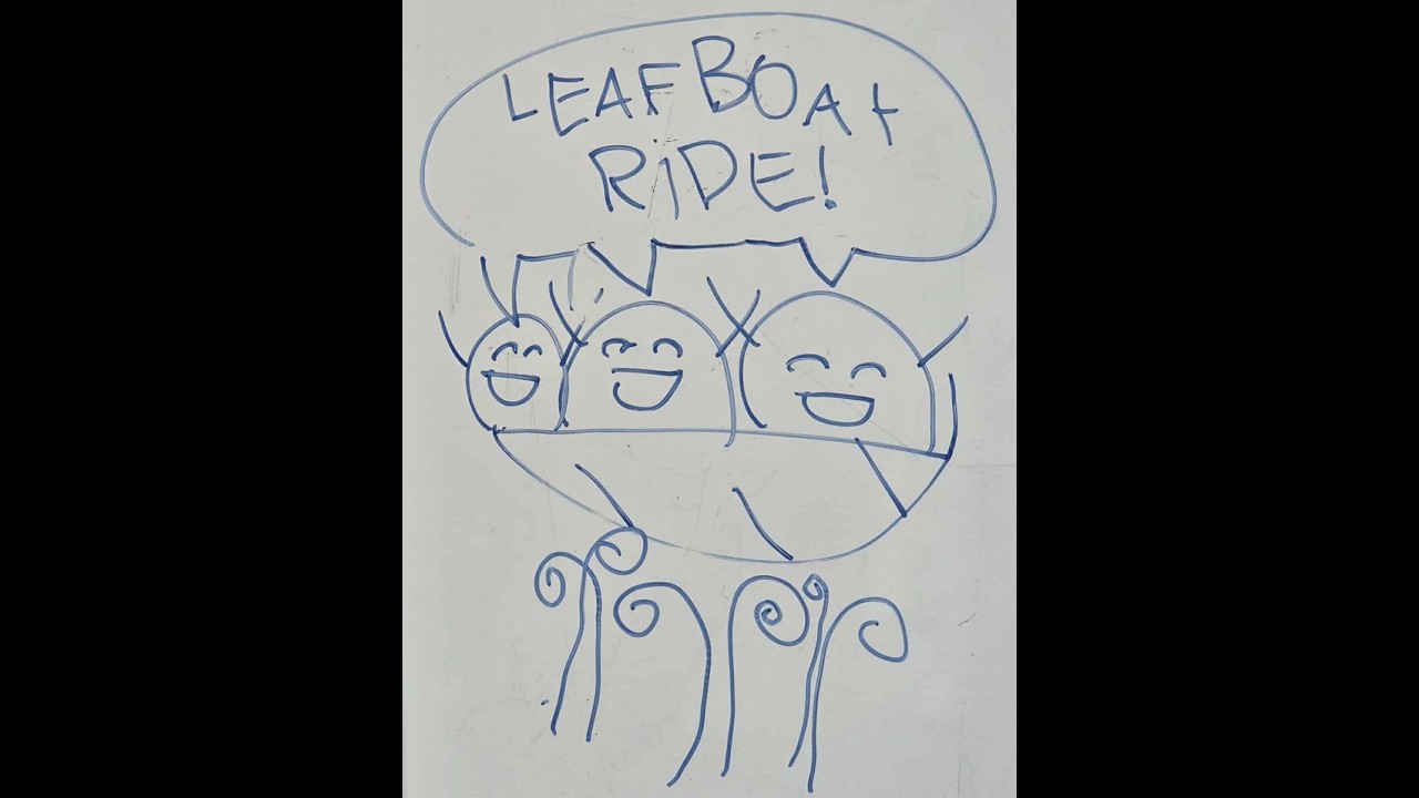 Leaf Boat Ride