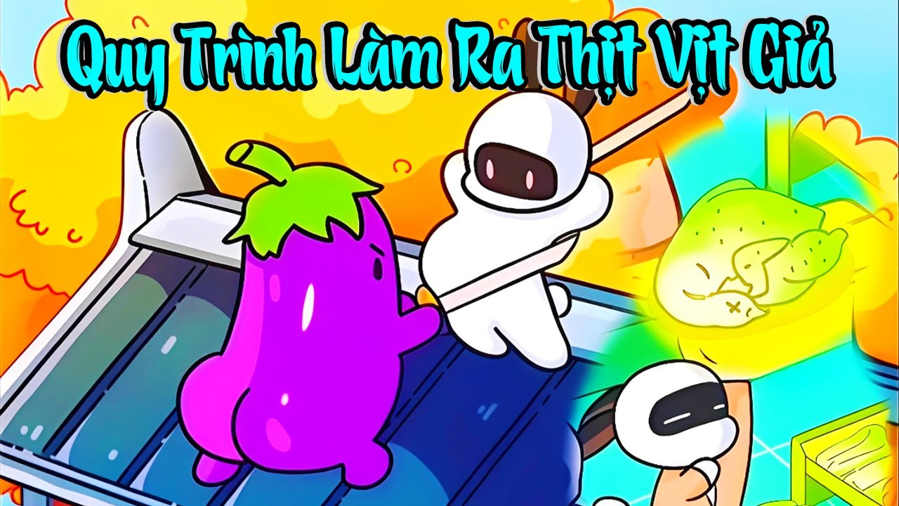 🕹️ Quy Trình Làm Ra Thịt Vịt Giả 😱🦆 #tiktok​​ #douyin​​ #games  #LongKaEntertainment