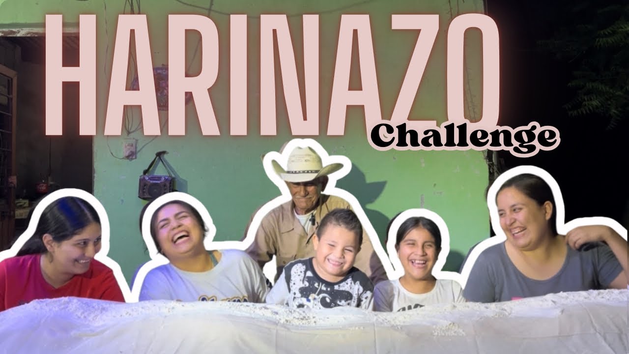 HARINAZO CHALLENGE FT ABUELO MARTÍNEZ | LAS MARTÍNEZ 