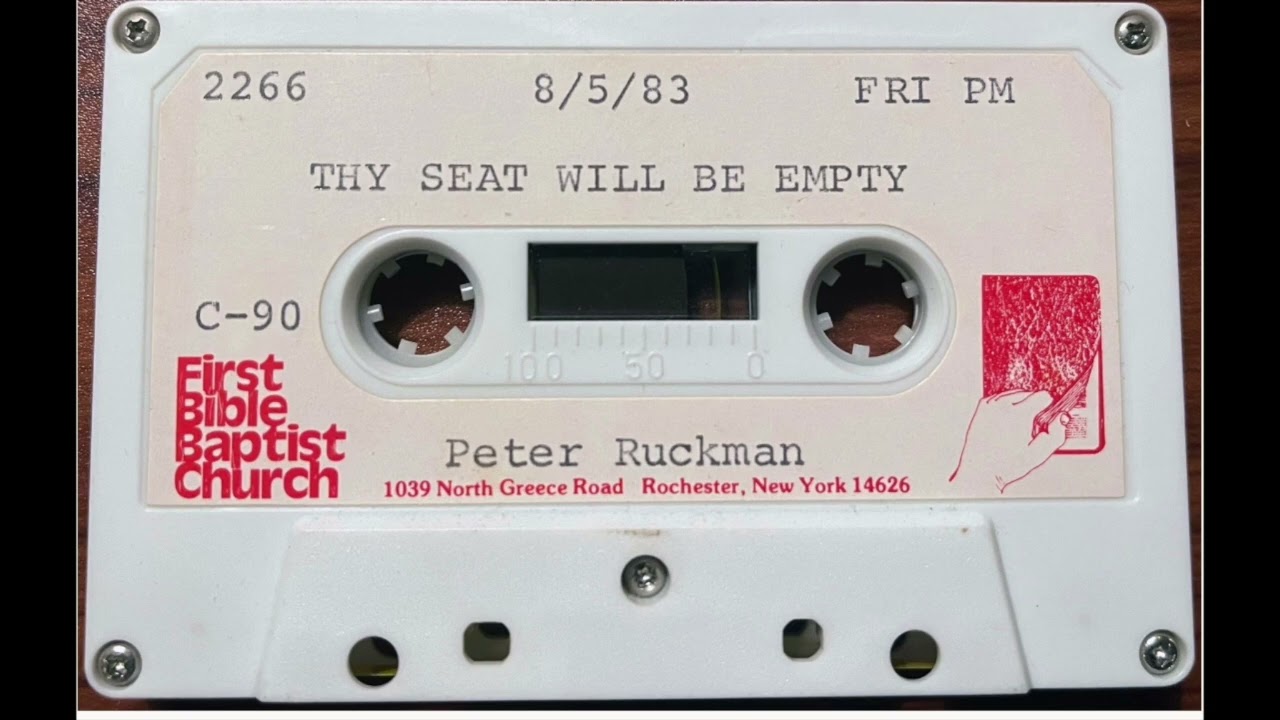 Dr Ruckman 1983, 