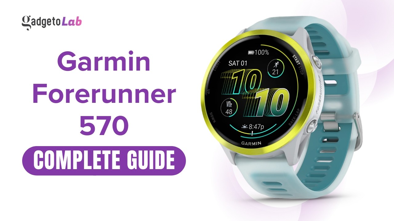 Garmin Forerunner 570 | Features & Setup | Complete Buying & User Guide