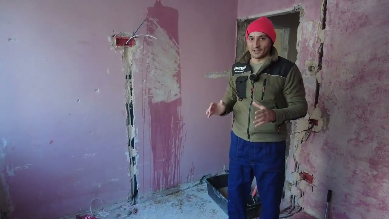 Cum curățăm huma și vopseaua de ulei dintr-un apartament vechi 🔥