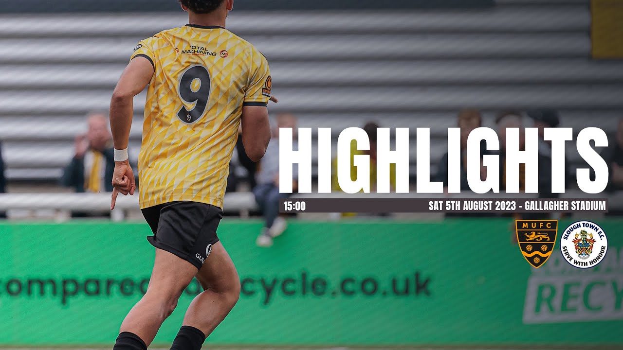 Maidstone United Vs Slough Town (05/08/23)