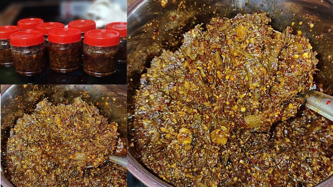 Beef pickle homestyle || Noktango matchu achar taria ||Beef pickle recipe#food