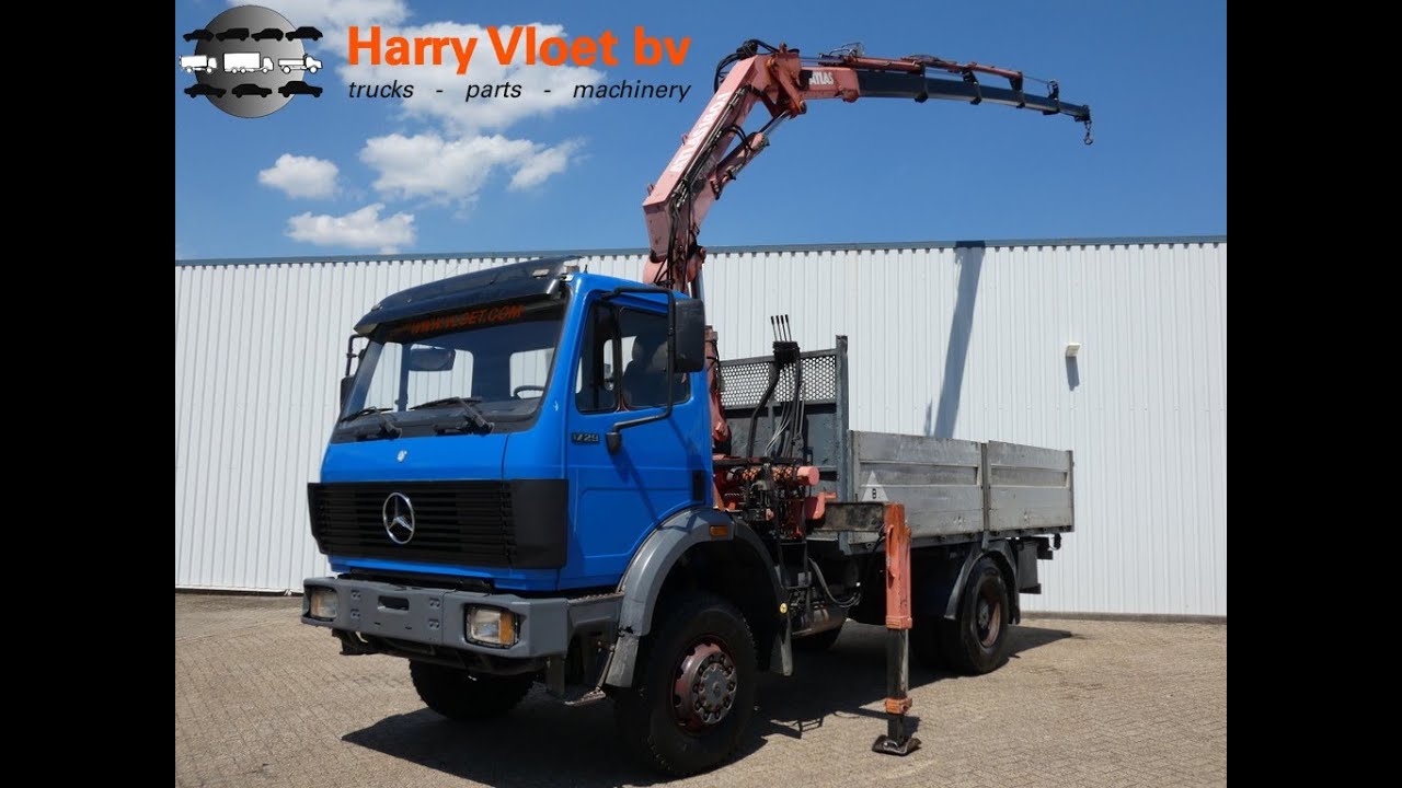 Mercedes Benz 1729 AK with ATLAS AK 140.1 A5 nr. 220093