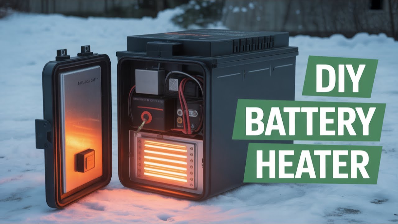 How to Build a Heated Insulated Battery Box for Off Grid Solar Power