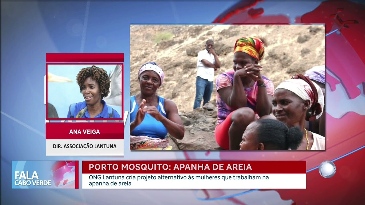 Projeto alternativo para mulheres que trabalham na apanha de areia | Fala CV