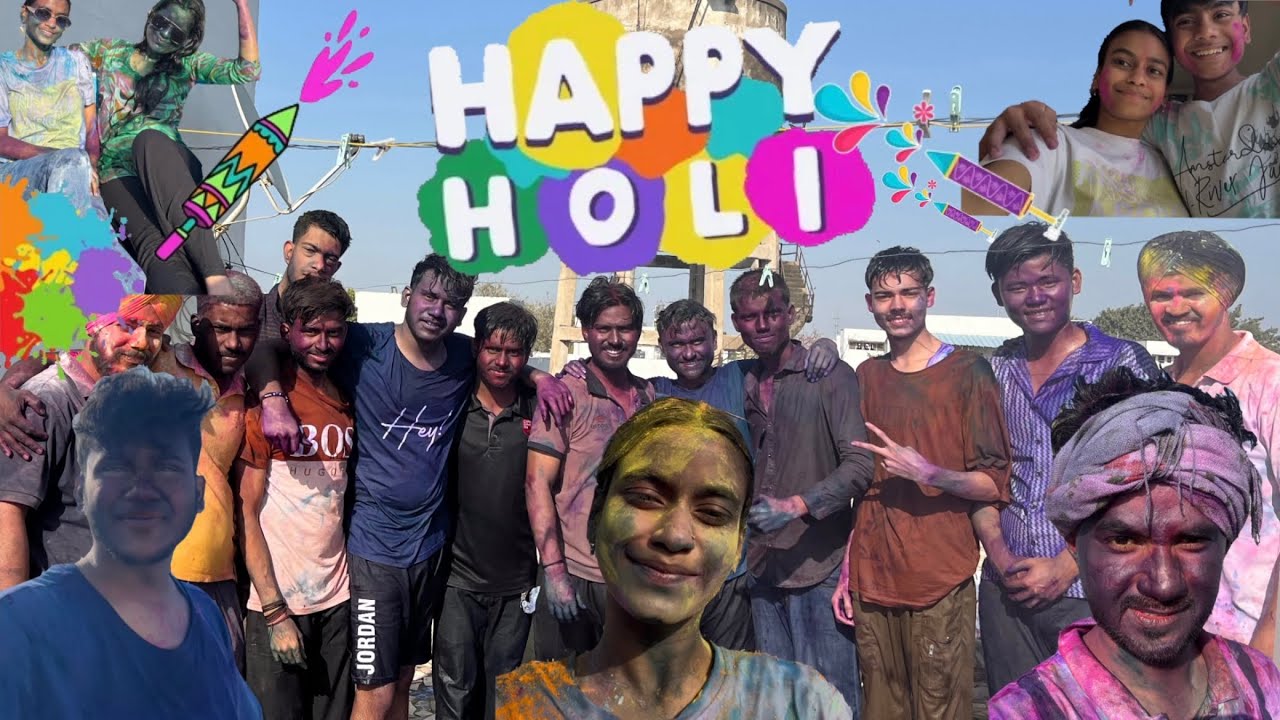 Happy holi 2026 || holi celebrations with family ❤️ #happyholi #holi2026 #vlogvideo #celebration 