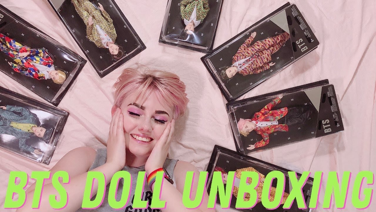 All Member BTS Mattel Doll Unboxing and Review by a Doll Lover