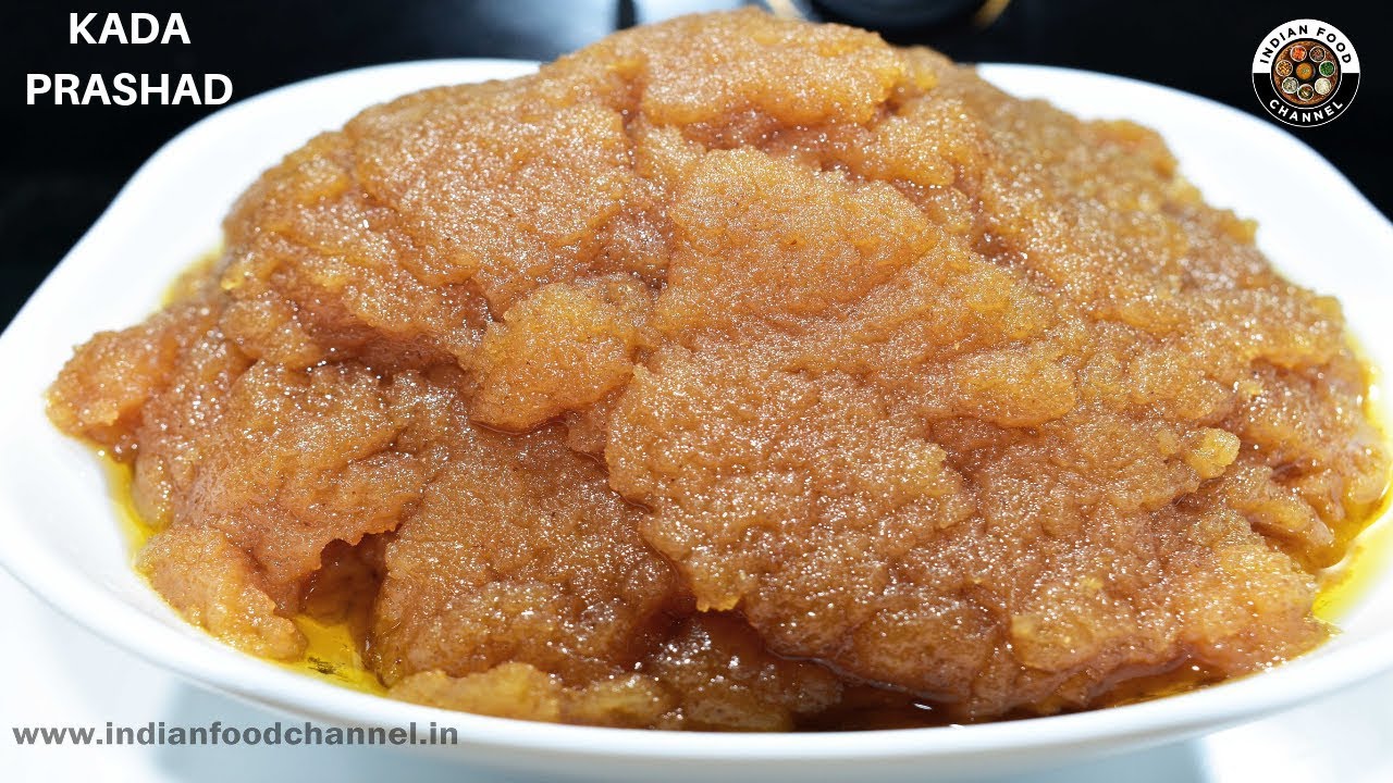 Gurudwara Kada Prasad-Karah Prashad-Atte ka Halwa by Indian Food Channel-कड़ाह प्रसाद