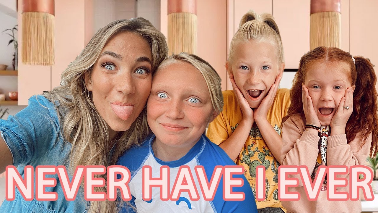NEVER have I EVER with my LITTLE SIBLINGS!!!!!