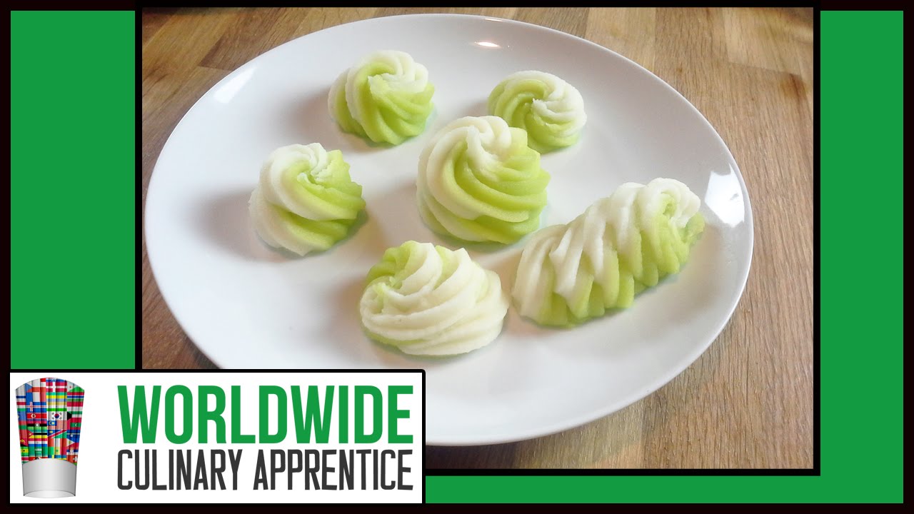 Two-Toned Mash Potato Swirls: Easy Food Presentation