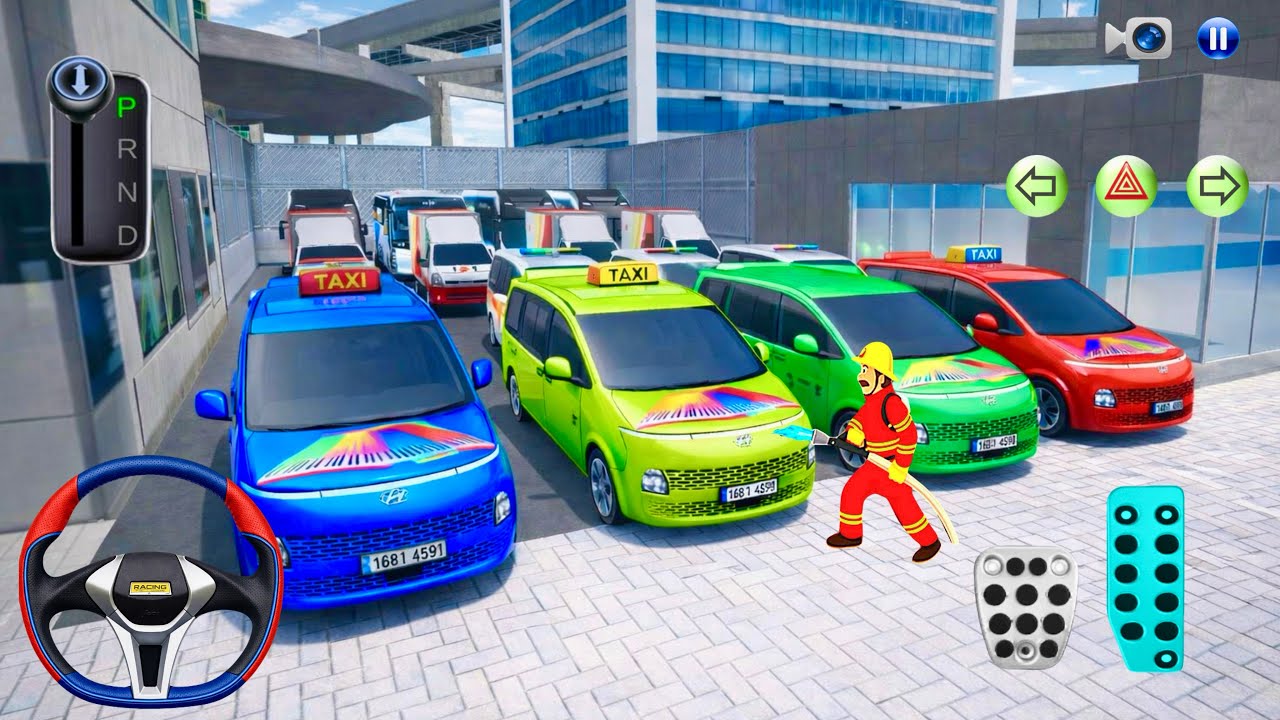 Next-Level Taxi Parking 🔥 3d Driving Class android game play || Car Game #cargame