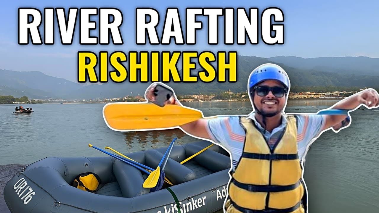 Day 2 River Rafting in Rishikesh | Haridwar to Rishikesh by Road | Kedarnath ￼Vlog #riverrafting