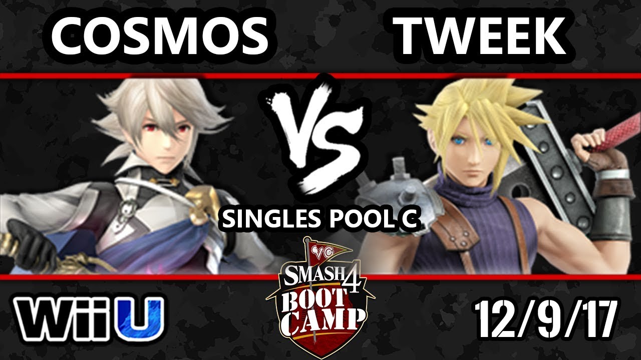 S4BC Smash 4 - Cosmos (Corrin) vs P1 | Tweek (Cloud) - WiiU Pools