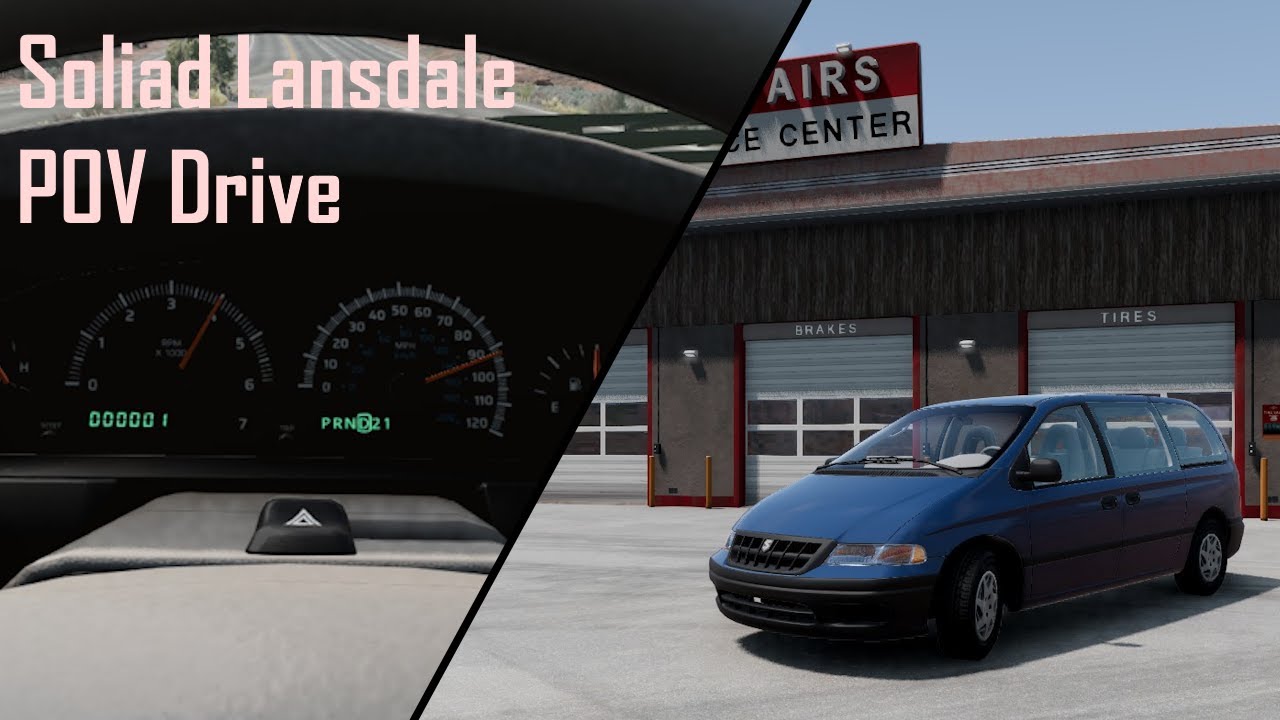 Soliad Lansdale POV drive / BeamNG.drive /