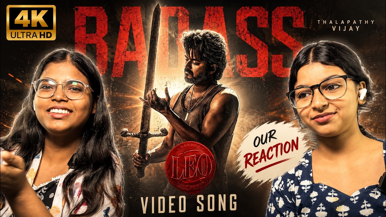 BADASS Song Reaction 🔥 | Thalapathy Vijay's Swag is UNMATCHED 😱 | Leo Reaction
