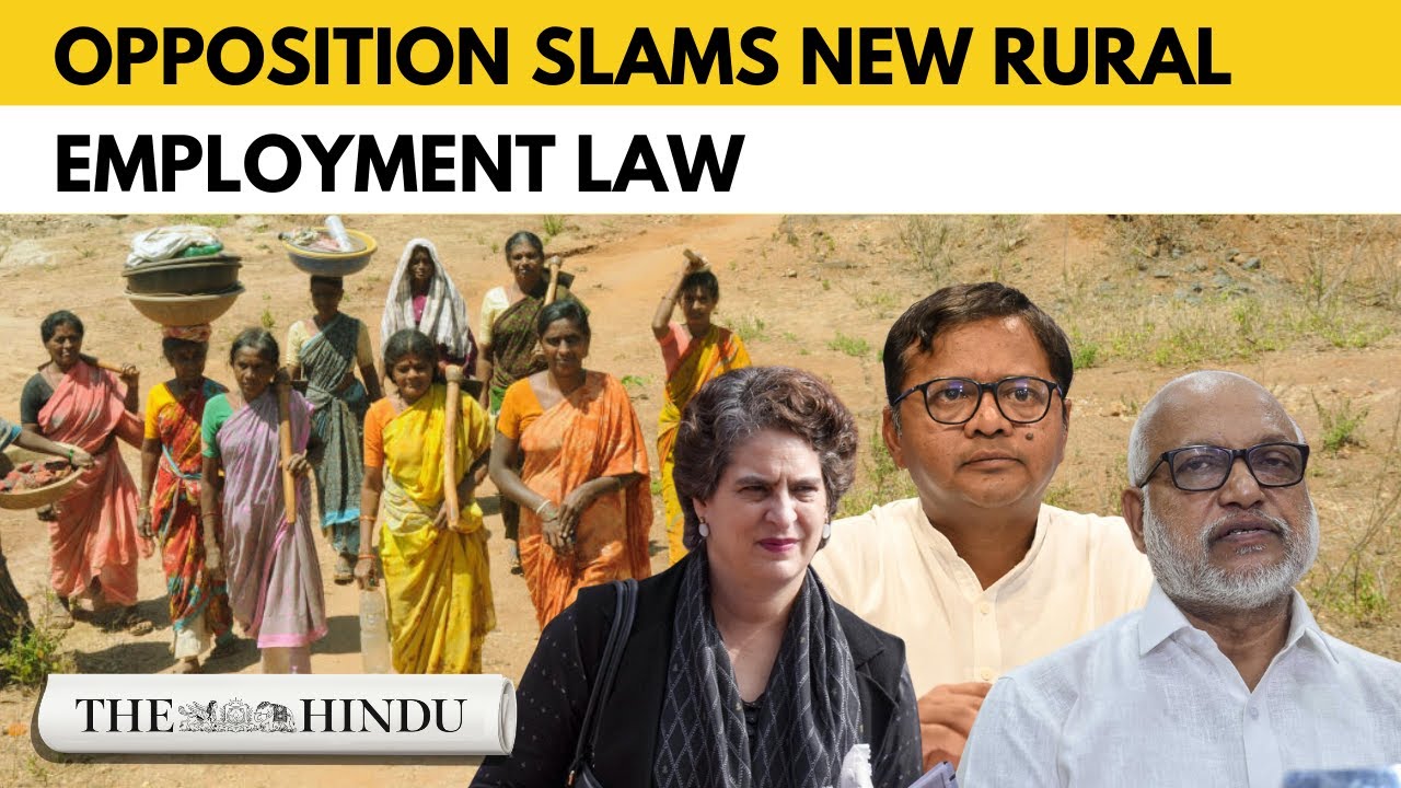 Insult to Mahatma Gandhi: Opposition attacks Centre over new rural jobs law