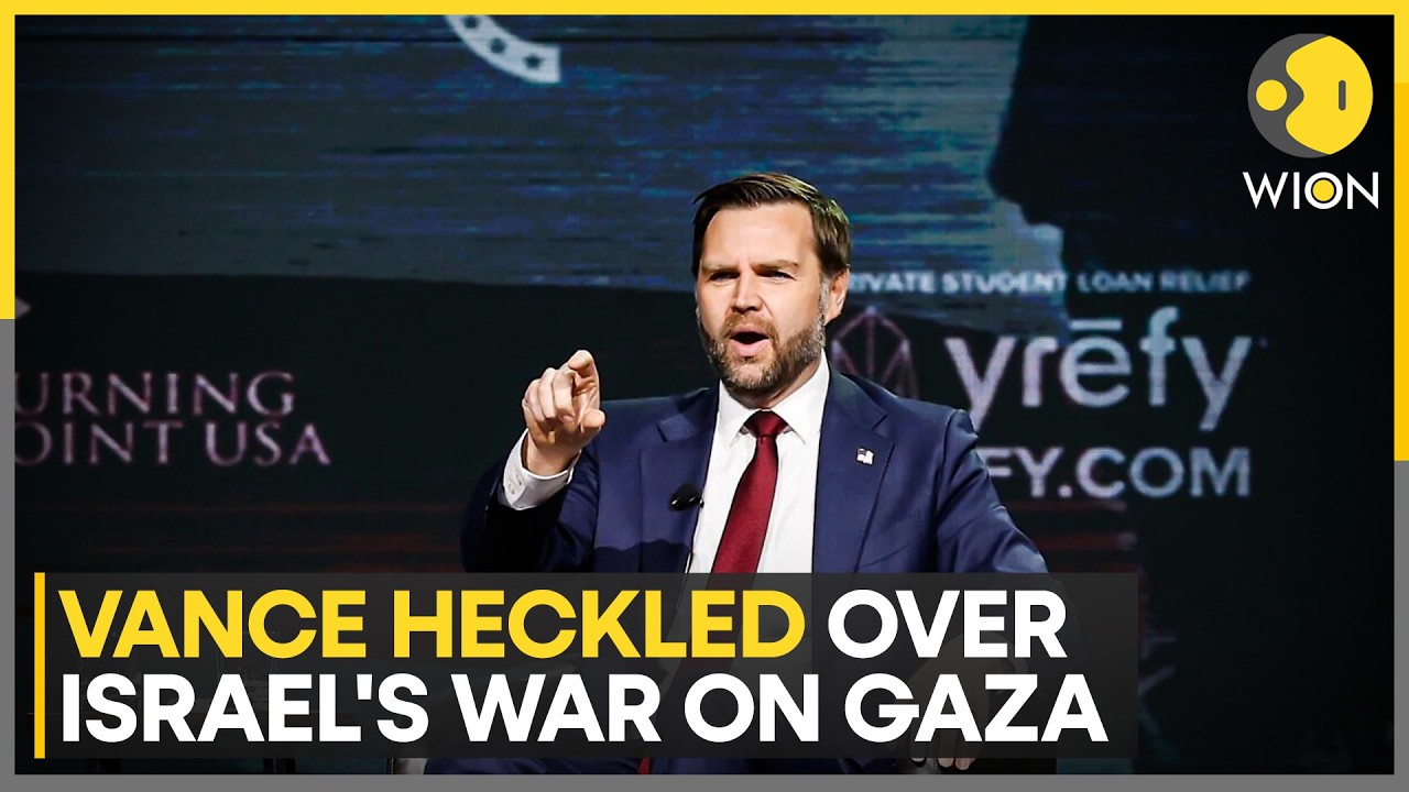 JD Vance Blames Biden Administration, Says Trump Ended Gaza War | WION News