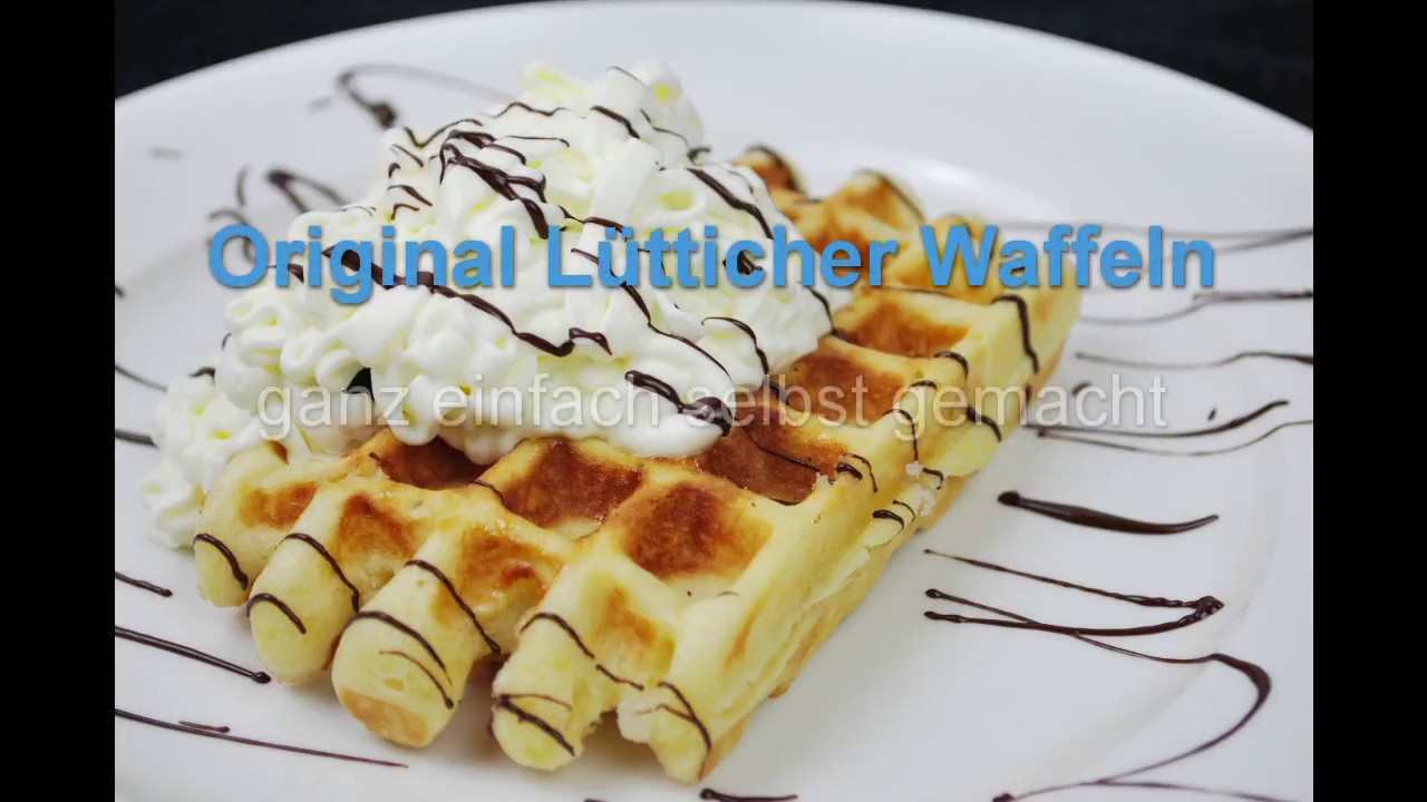 Echte Lütticher Waffeln - Ganz einfach selbst gemacht (Gaufre de Liège)
