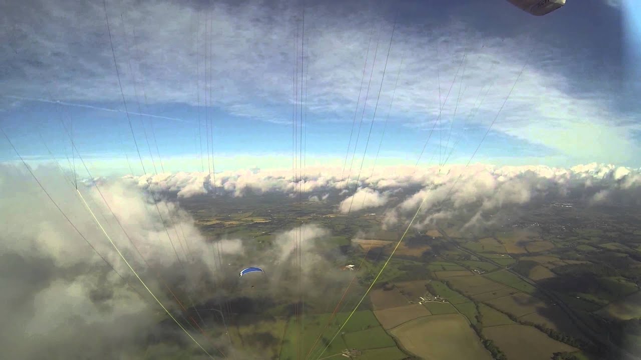 Epic Paramotoring Through The Clouds!