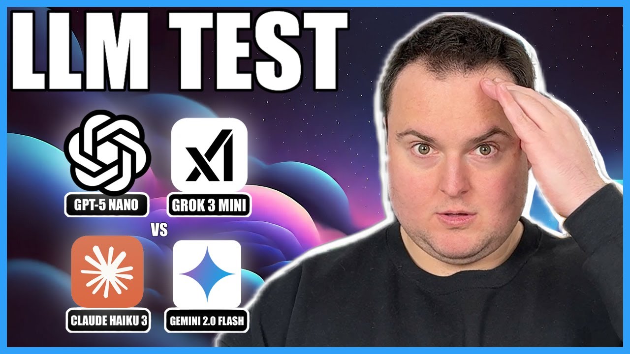 GPT-5 Nano vs Claude Haiku vs Gemini Flash vs Grok Mini &ndash; Head-to-Head Testing!
