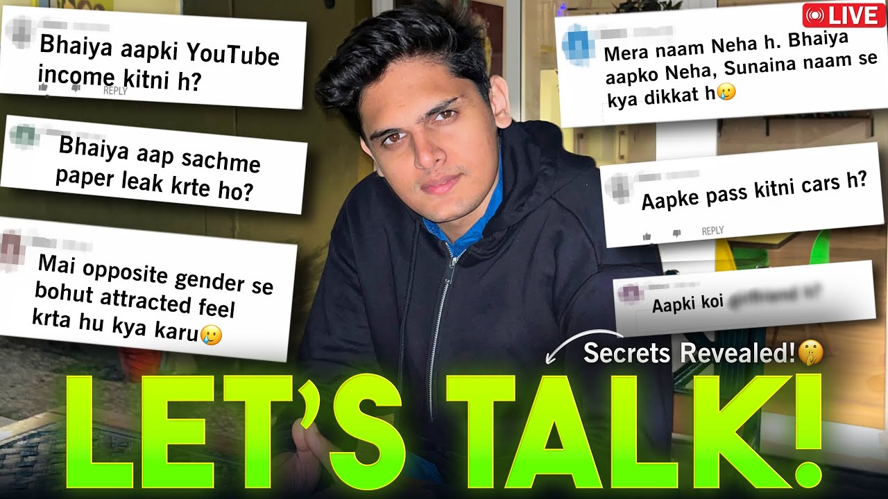 Let's Talk🔥| All Secrets Revealed | Prashant Kirad