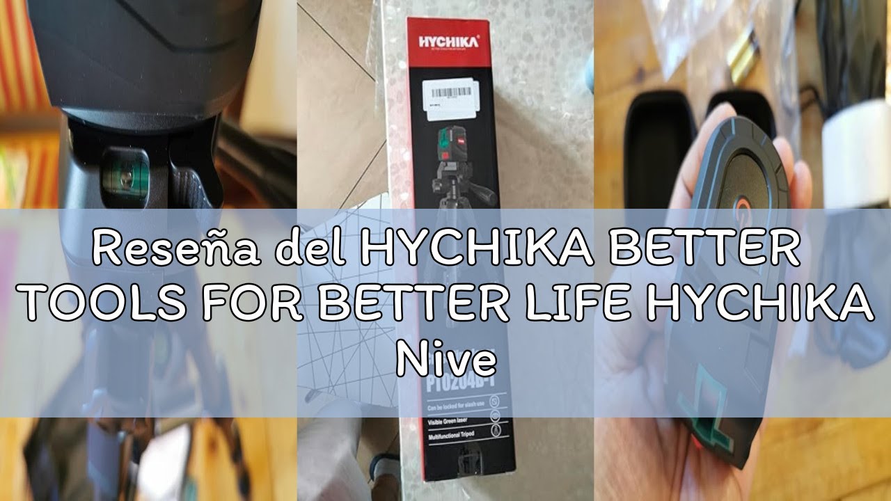 Reseña del HYCHIKA BETTER TOOLS FOR BETTER LIFE HYCHIKA Nivel Laser Autonivelante con Tripode, Verde