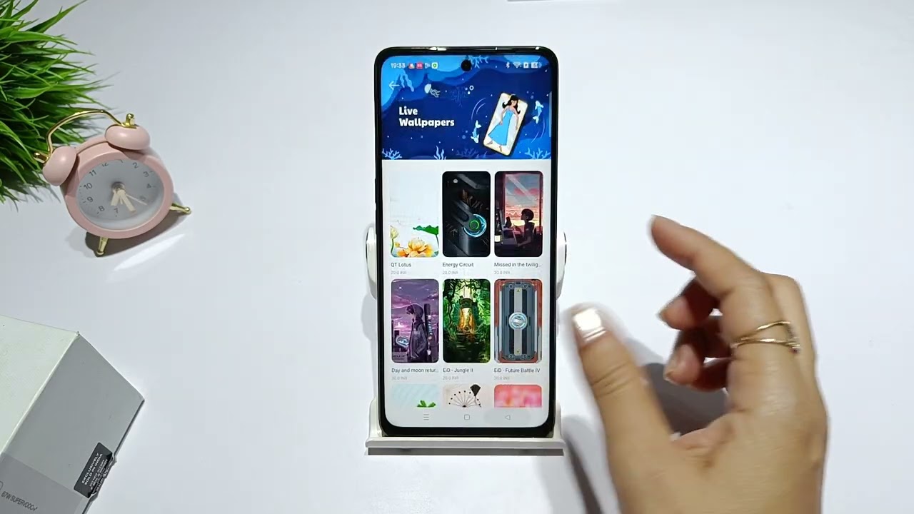 How to set live wallpaper in oppo reno 14 pro |  oppo reno 14 5g live photo wallpaper