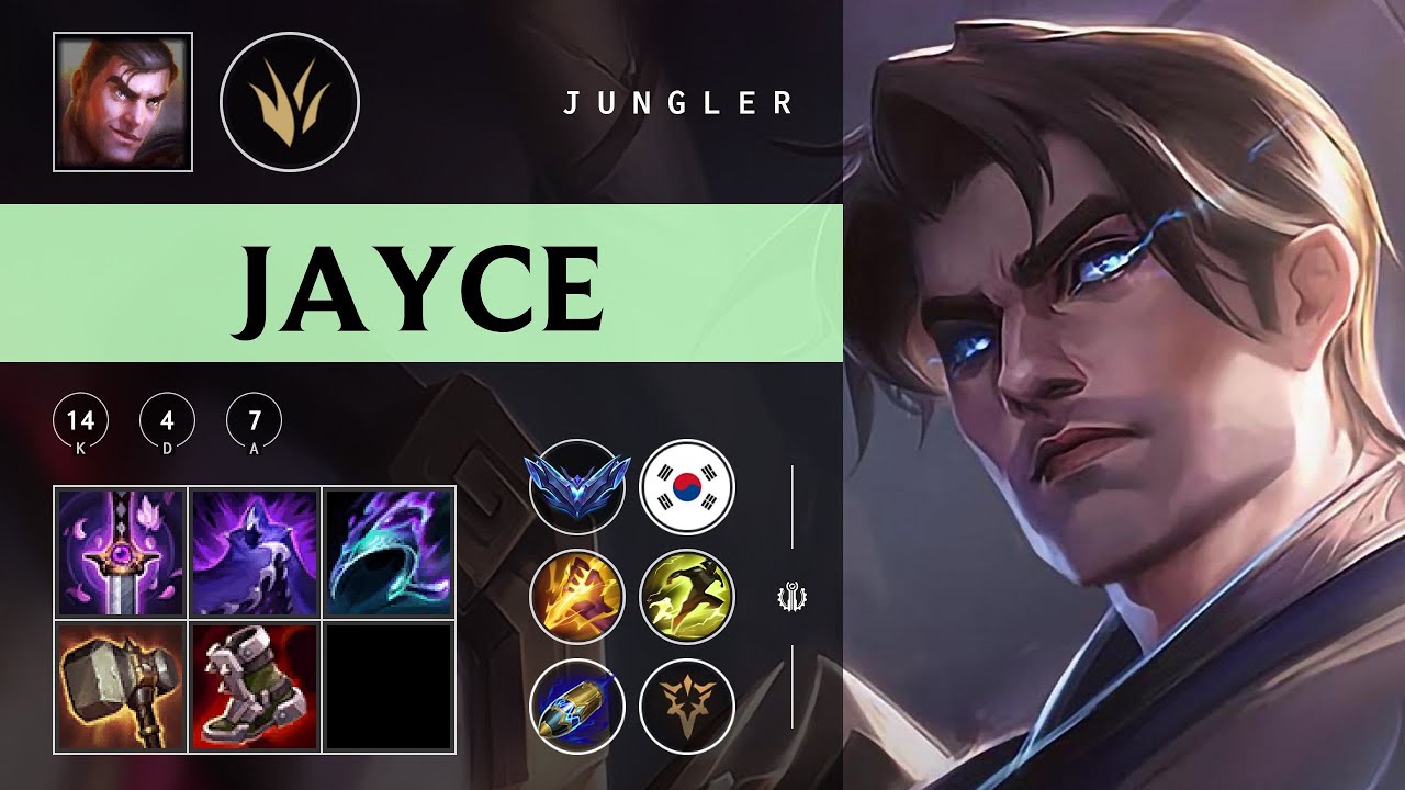 Jayce Jungle vs Kha'Zix - KR Diamond Patch 25.24