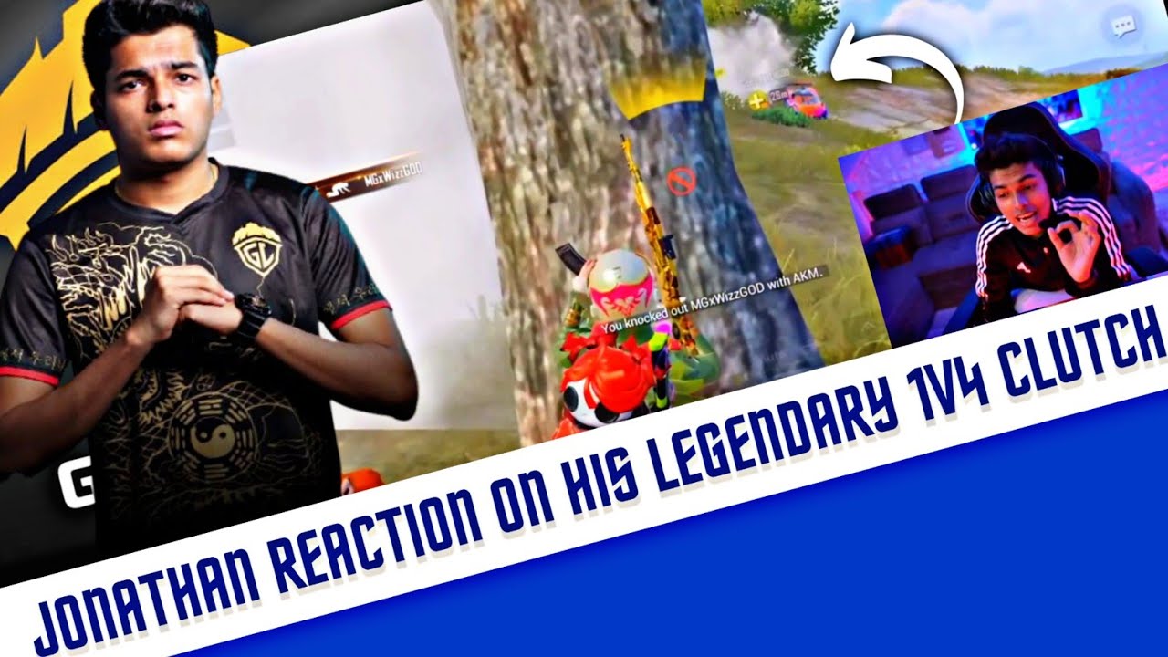 Jonathan Reaction on Legendary 1vs4 Clutch