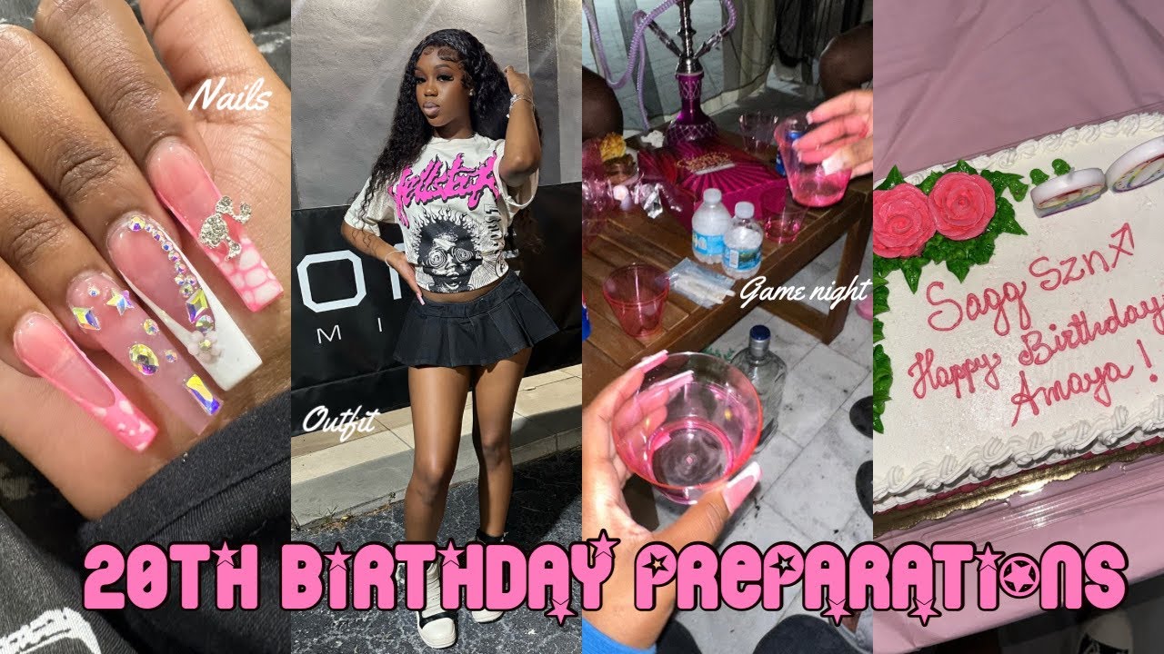 20TH BIRTHDAY GRWM: MAINTENANCE WEEK | hair, lashes, nails, opening gifts, surprise party + MORE