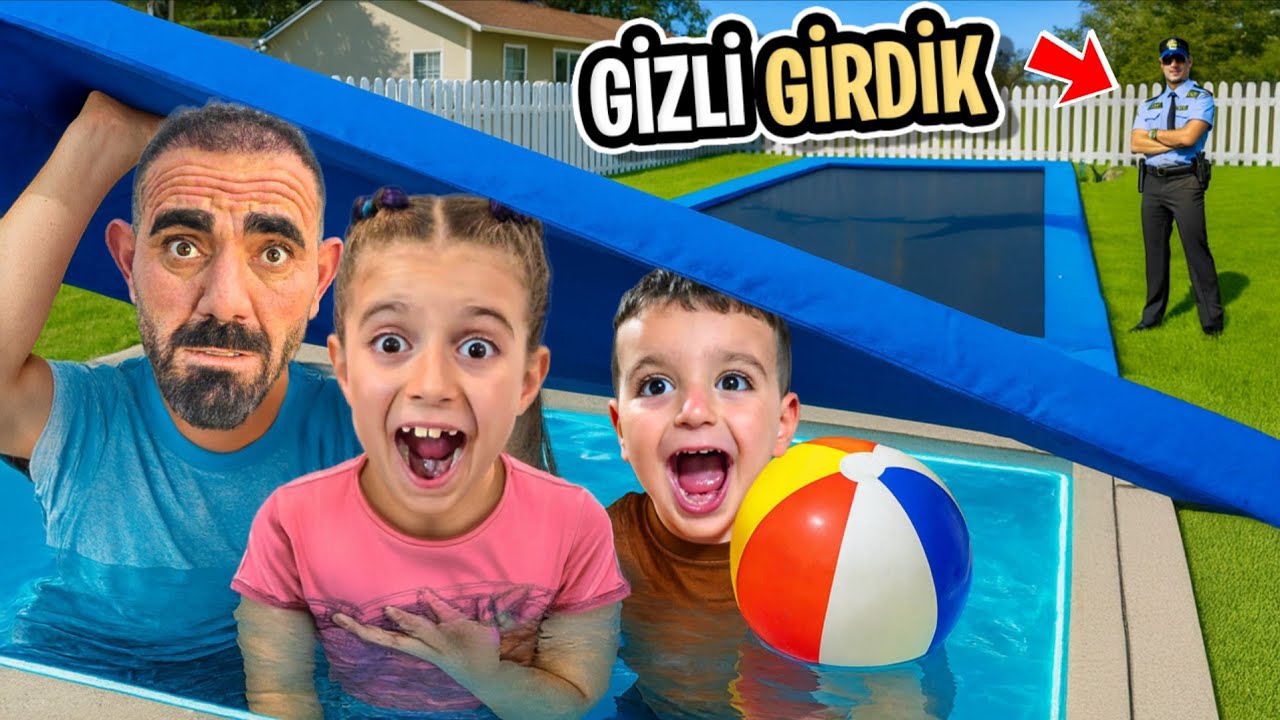 HAVUZA GİZLİ GİRDİK!POYRAZ ELİF ANNESİNE BÜYÜK KIŞKIRTMA YAPTI!!!