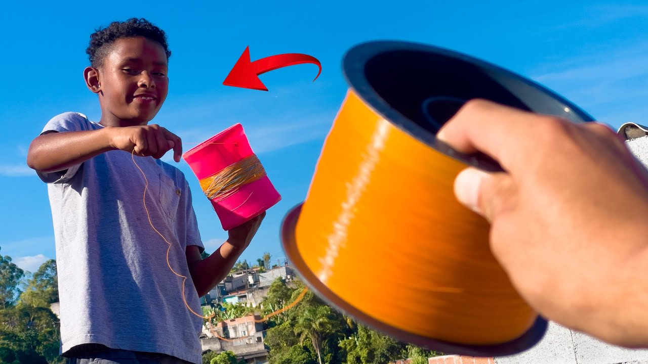 Richard Deu Sua Linha Pro Allanzito. Ganhou 1Mil Jds de Nylon, Muito Humilde !
