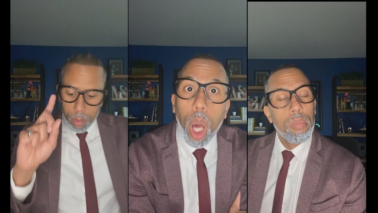 Affion Crockett does HILARIOUS livestream as Kevin Samuels@