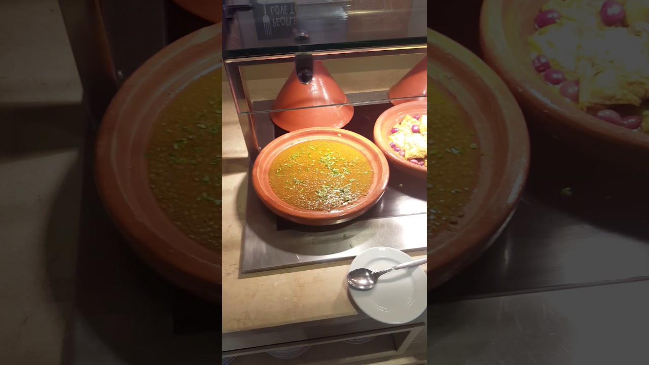 Buffet au restaurant belive experience Marrakech