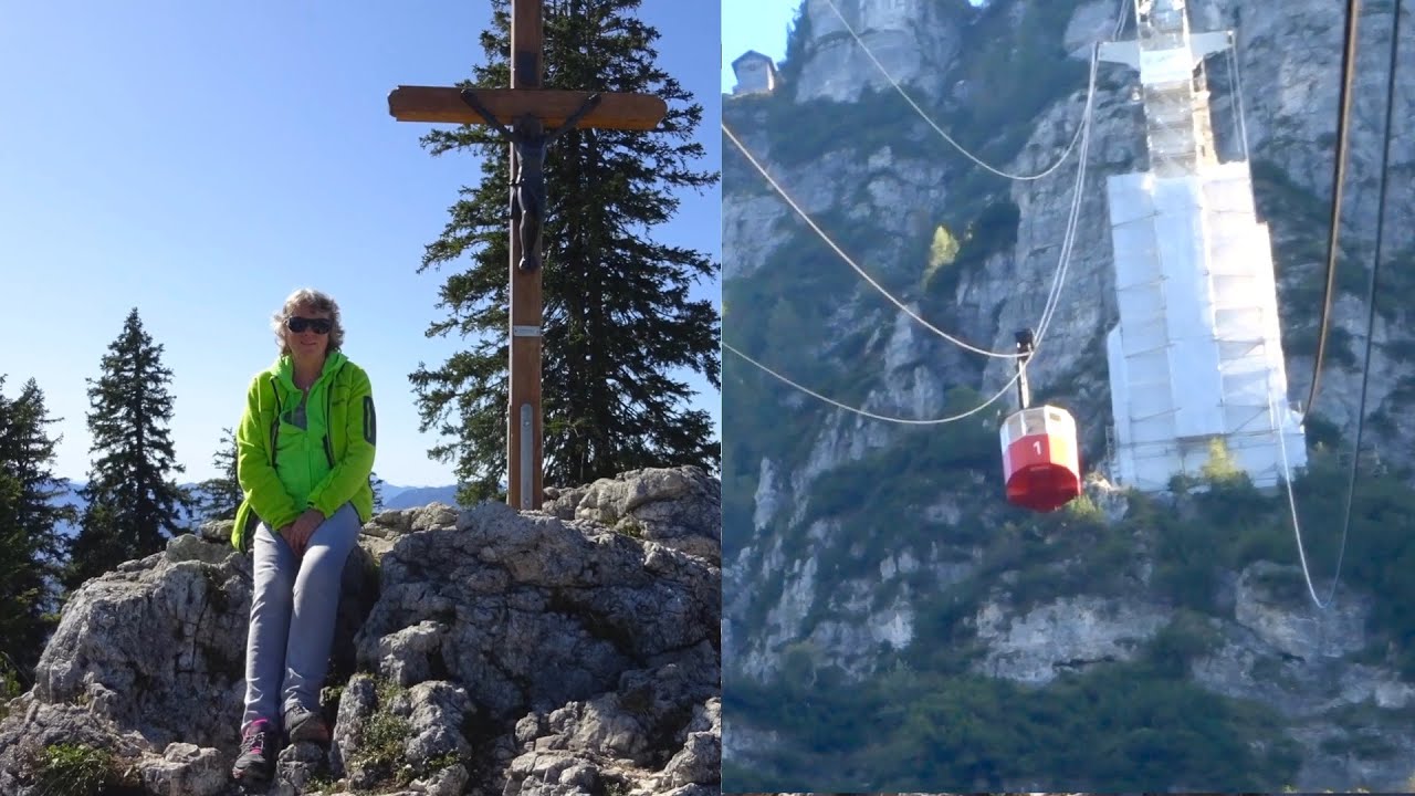 Predigtstuhl, komplette Berg- und Talfahrt, Bad Reichenhall