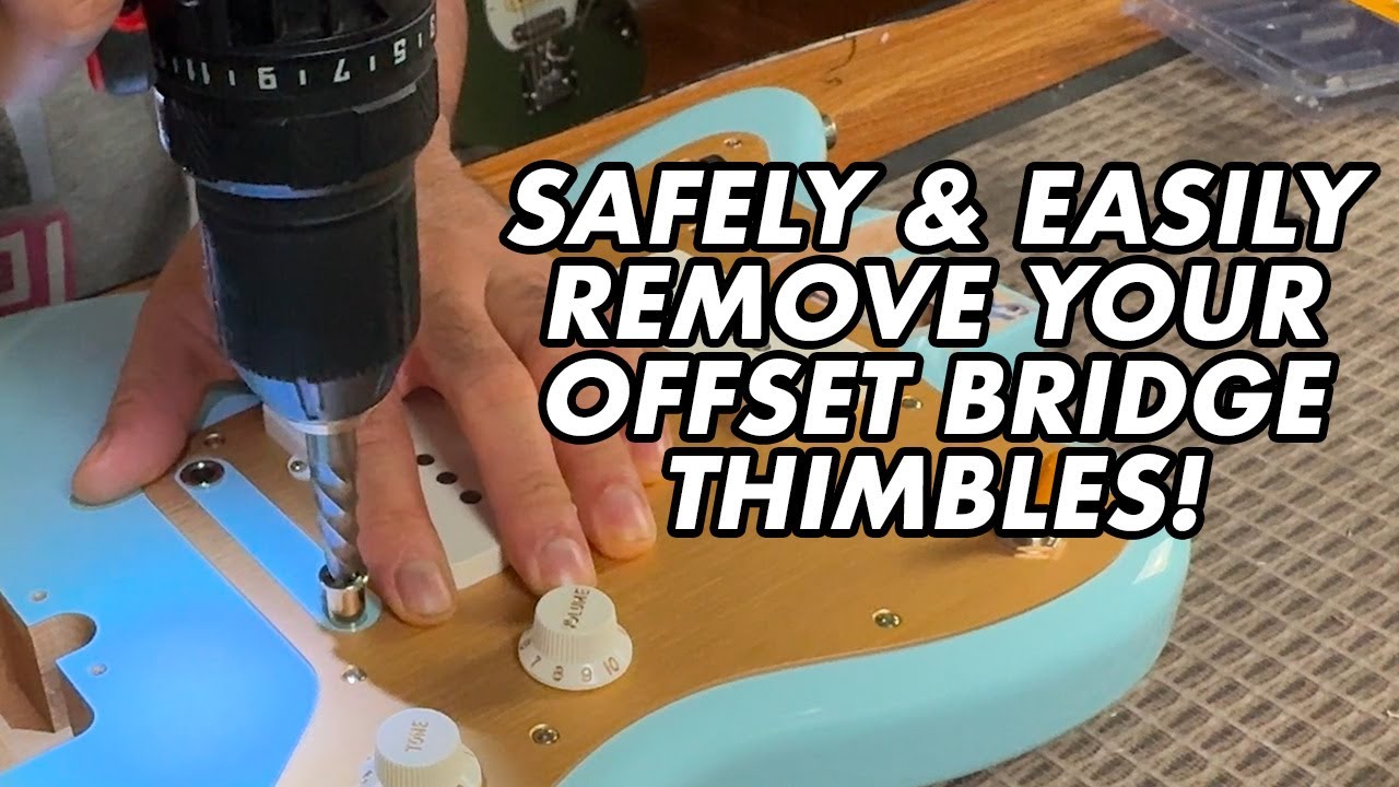 How to Remove Offset Bridge Thimbles (SAFE & EASY!)