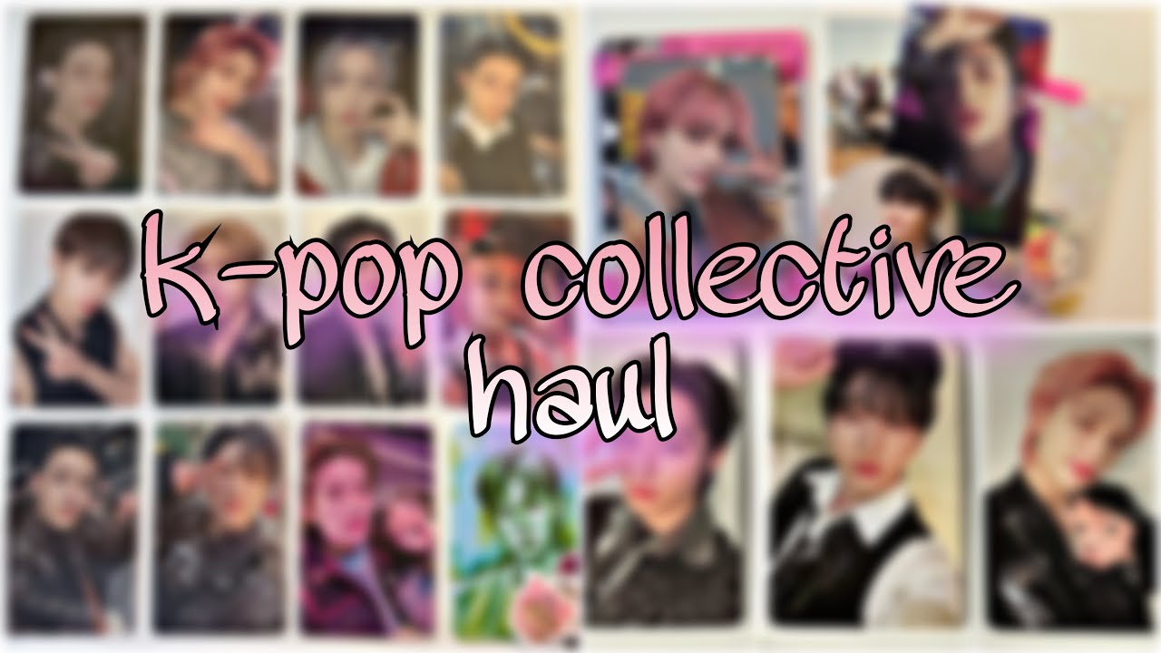 💘k-pop stray kids collective haul💘|| распаковка карт стрэй кидс💞