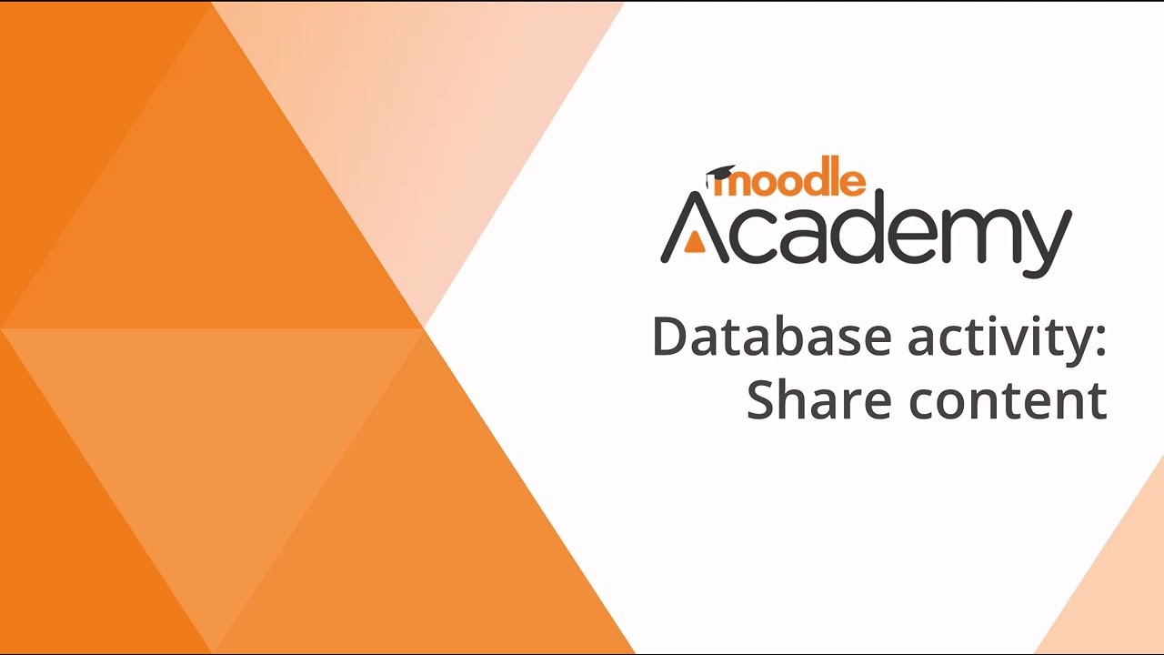 Активность базы данных в Moodle 4.4/4.5