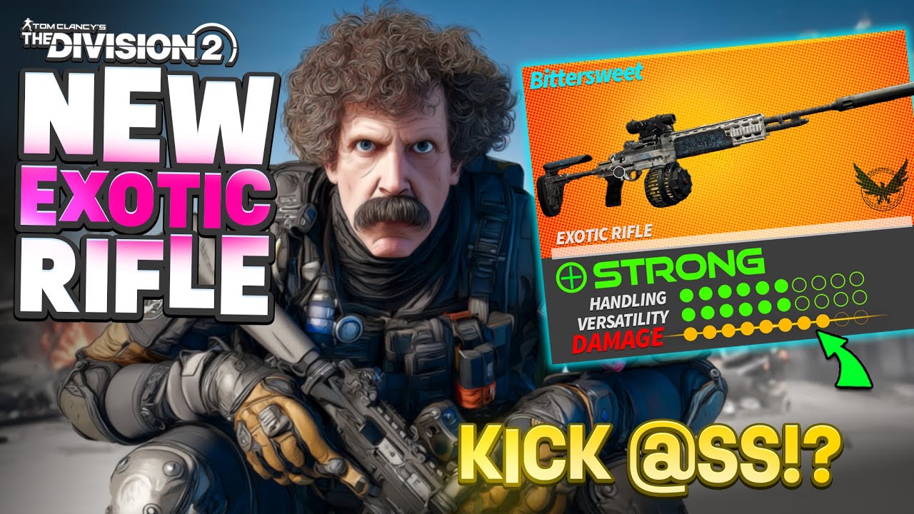 Новая экзотическая винтовка Division 2: Bittersweet Rifle удивит вас!