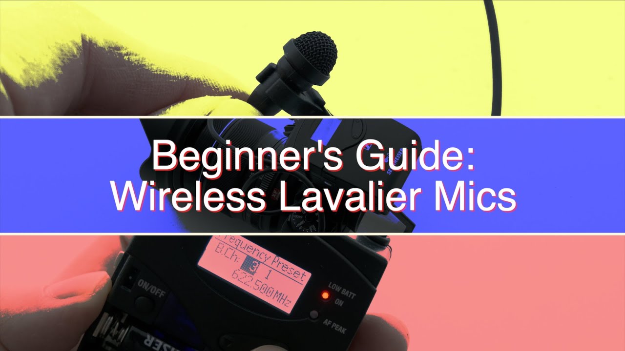 Beginner's Guide to Wireless Lavalier Mics