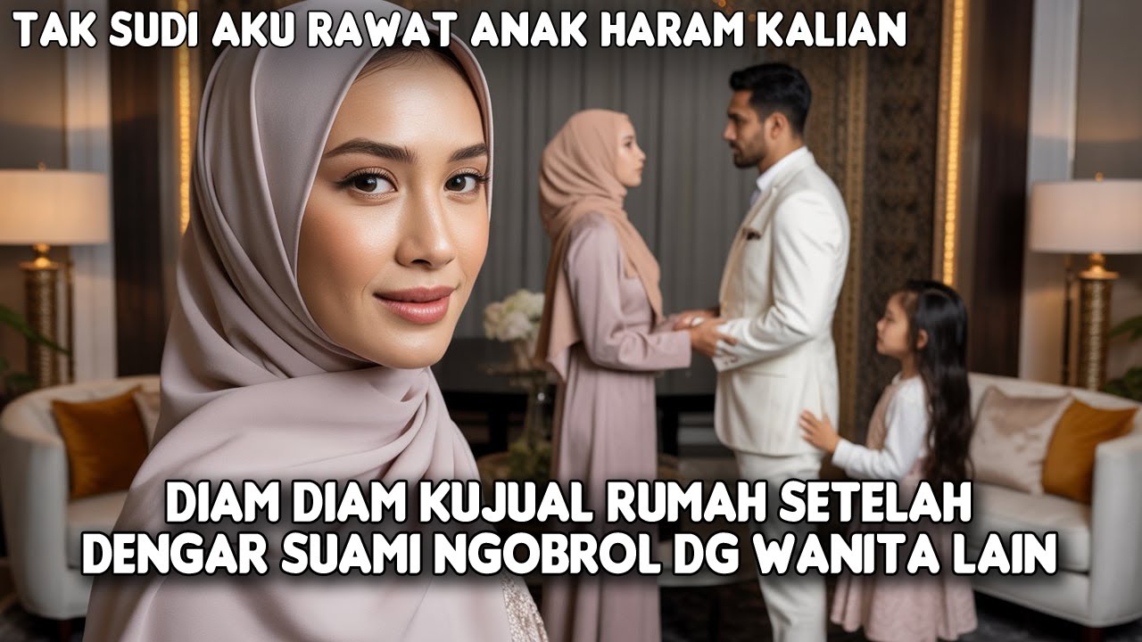 DIAM2 KUJUAL RUMAH SETELAH MENDENGAR SUAMI NGOBROL DG WANITA LAIN @ceritabunda88